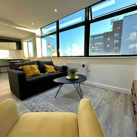 1 Bed Flat With View Of Old Trafford Apartment Manchester Exterior photo